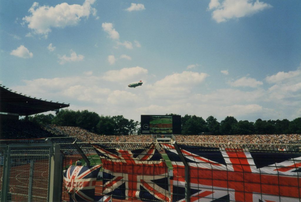 England 1-3 USSR, Waldstadion, Frankfurt. 18 June 1988 © Robert Davro