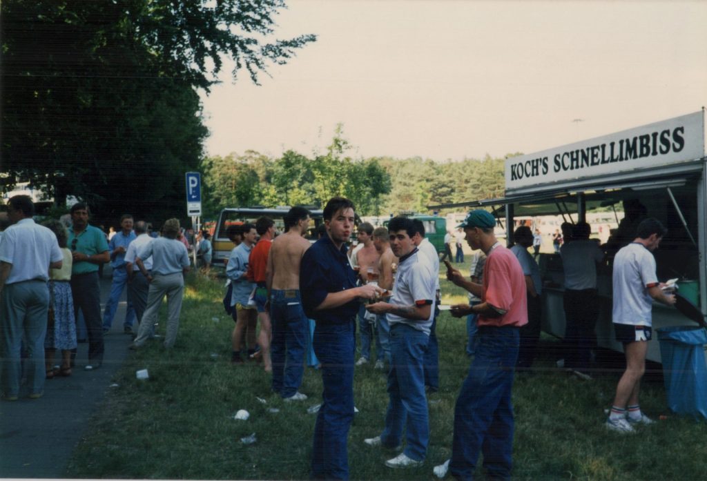 England 1-3 USSR, Waldstadion, Frankfurt. 18 June 1988 © Robert Davro