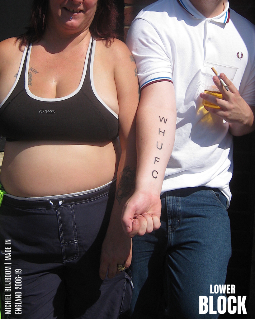 Football Tattoos Made in England 2006-2009 by Michiel Blijboom