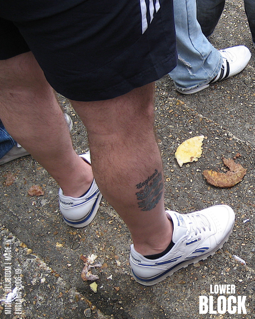 Football Tattoos Made in England 2006-2009 by Michiel Blijboom
