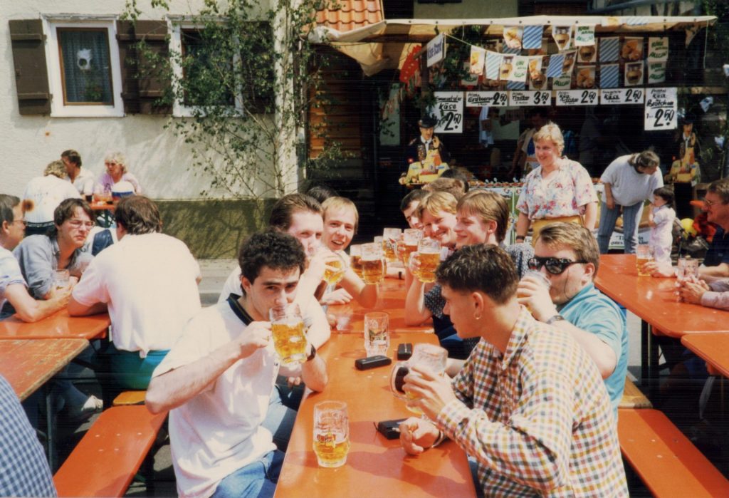 England Euro 88. Robert Davro