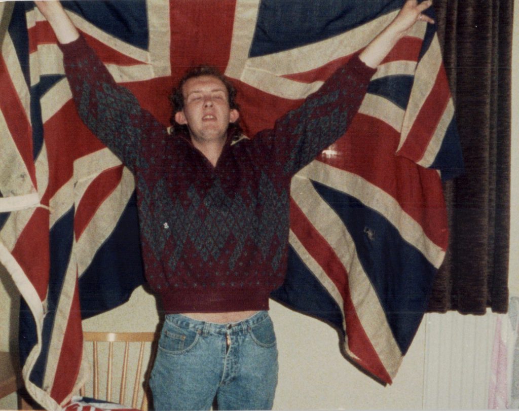 England Euro 88. Robert Davro