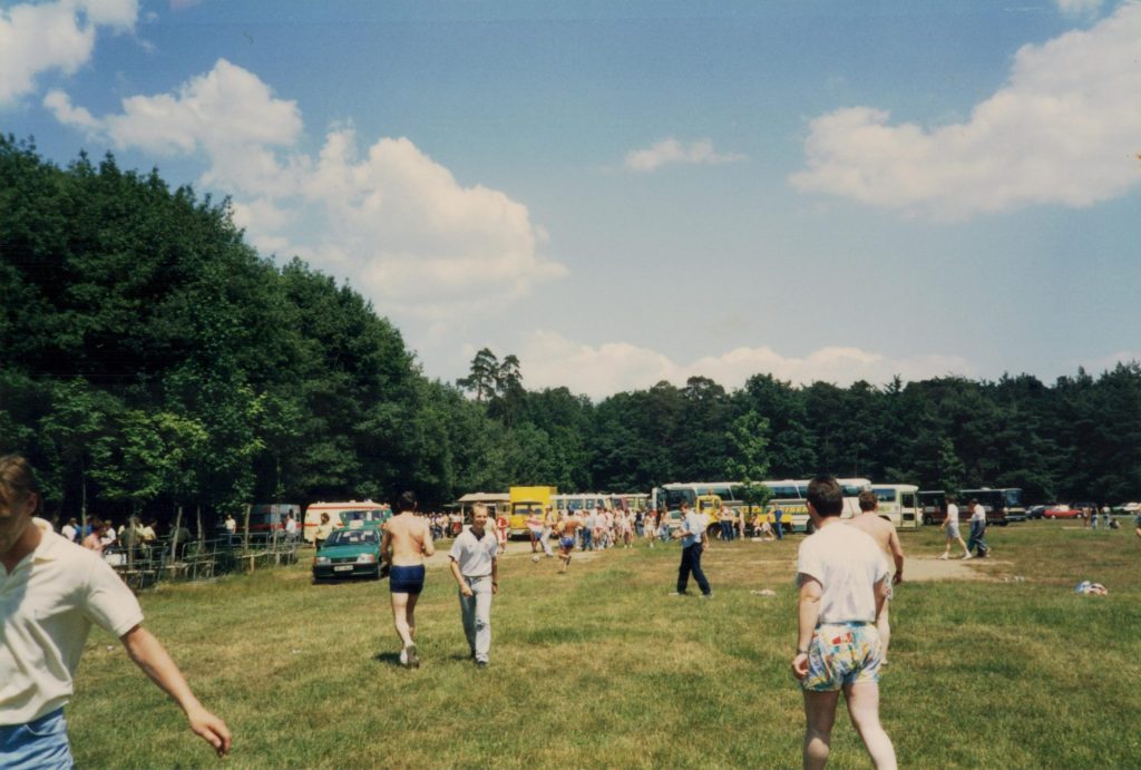 England 1-3 USSR, Waldstadion, Frankfurt. 18 June 1988 © Robert Davro