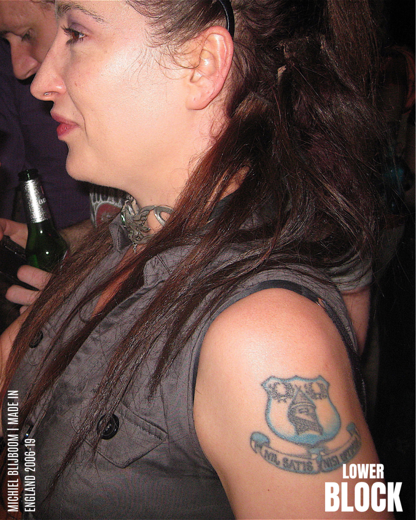 Football Tattoos Made in England 2006-2009 by Michiel Blijboom