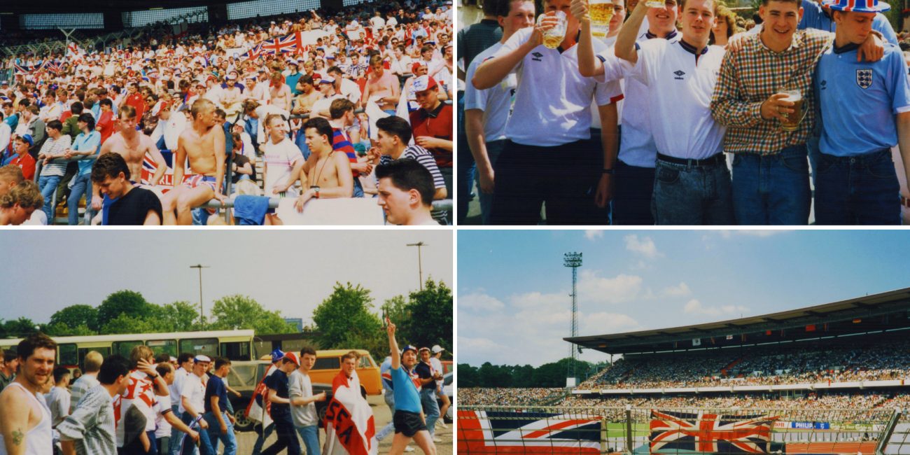 England Euro 88. Robert Davro