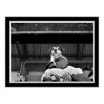 A dog keeps its eyes on the ball, Albion Rovers 5-0 Stirling University. Cliftonhill Stadium. Archival Giclée print with a pearl finish, unframed. Iain McLean