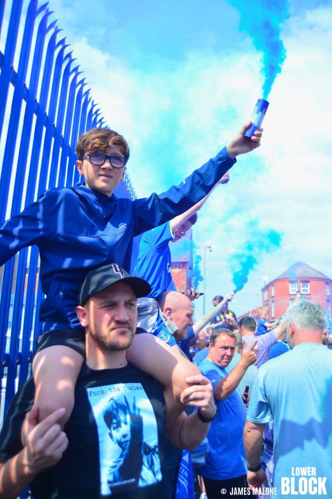 Goodison Park, Everton Football Club. James Malone