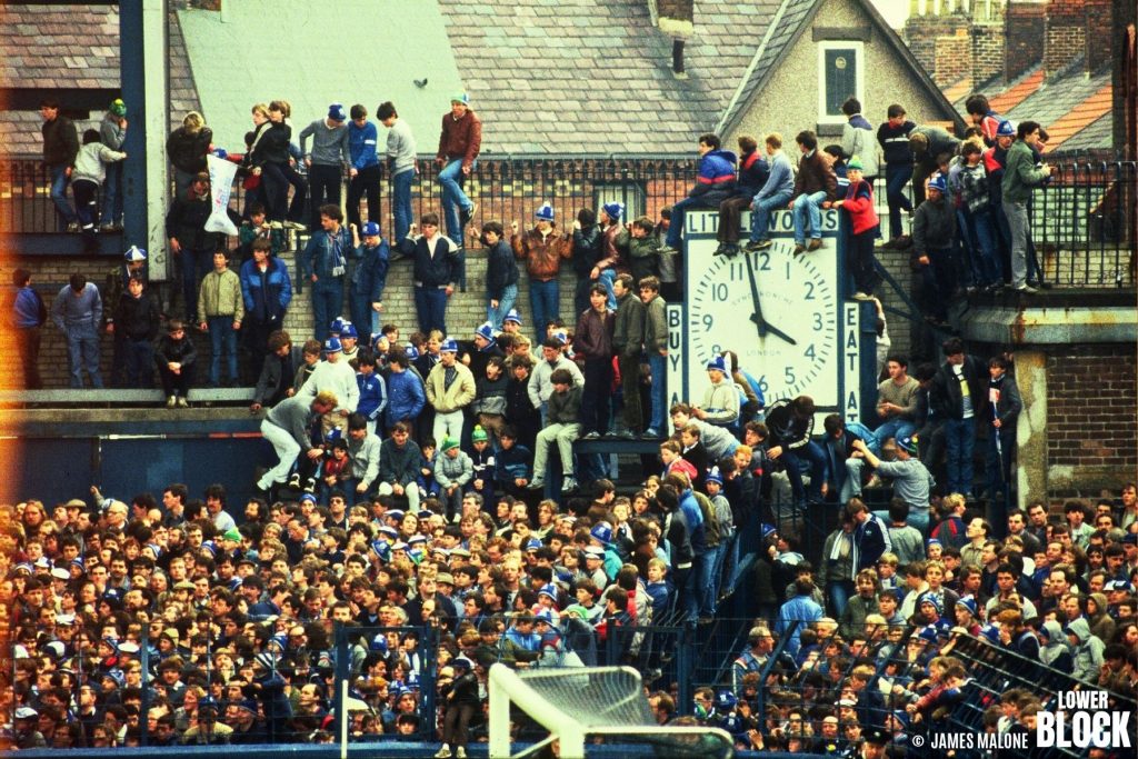 Goodison Park, Everton Football Club. James Malone