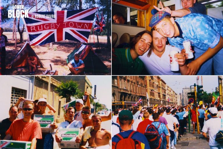 England Fans Italia 90 © Robert Davro