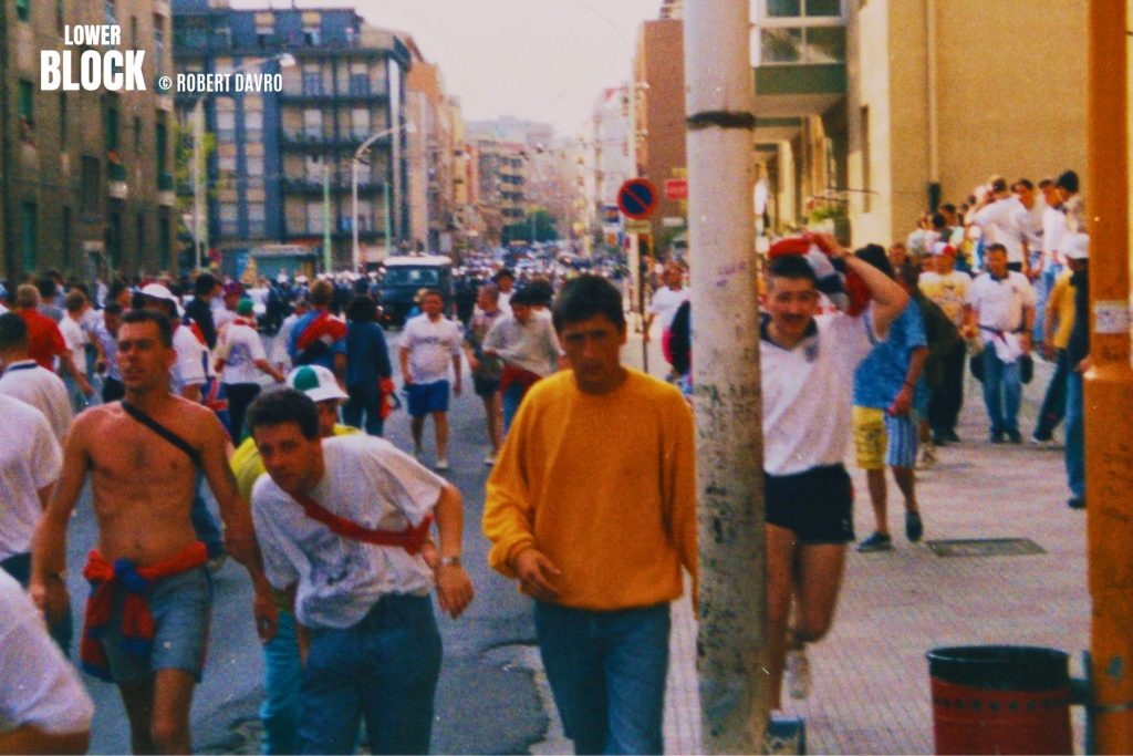 England Fans Italia 90 © Robert Davro
