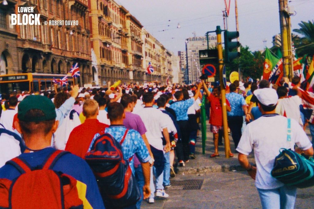 England Fans Italia 90 © Robert Davro