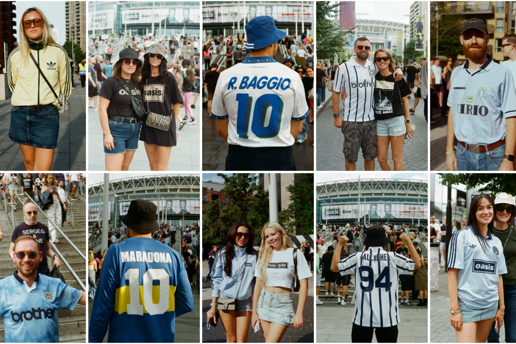 Oasis fans, Wembley Stadium