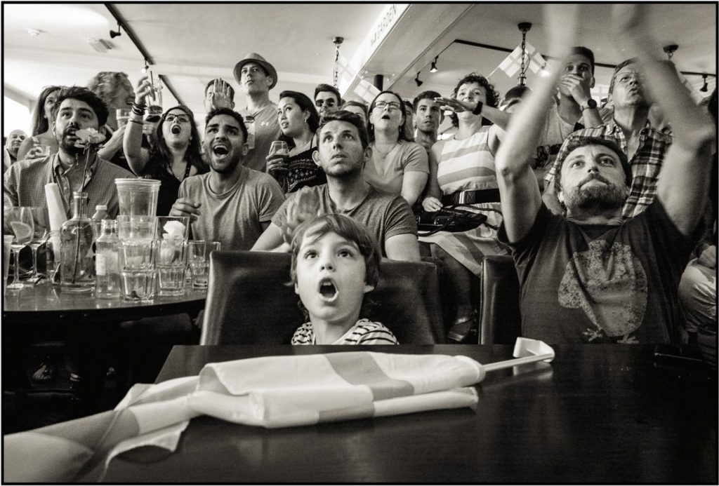 Watching People Watching Football In Pubs by Mike Taylor