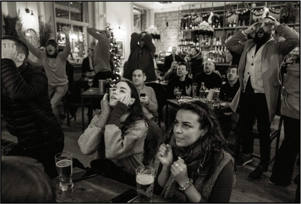 Watching People Watching Football In Pubs by Mike Taylor