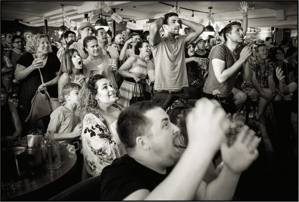 Watching People Watching Football In Pubs by Mike Taylor