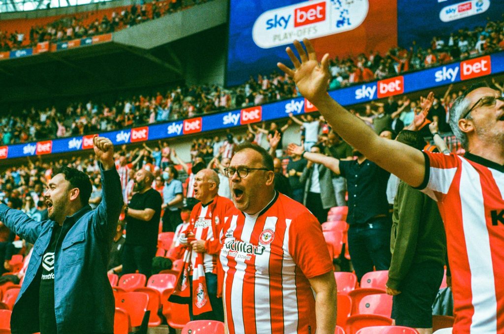 Wembley Final Brentford © Adam Rosenbaum