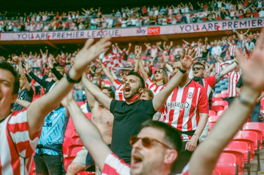 Wembley Final Brentford © Adam Rosenbaum