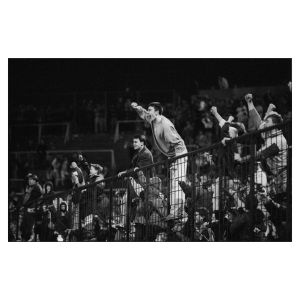 Protests to Promotion. Burnley FC 1989-92. Turf Moor. Clive Lawrence / Lower Block