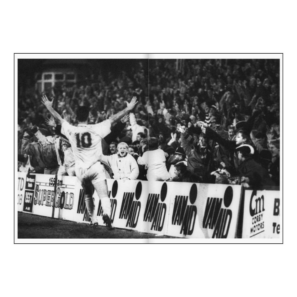 Protests to Promotion. Burnley FC 1989-92. Turf Moor. Clive Lawrence / Lower Block