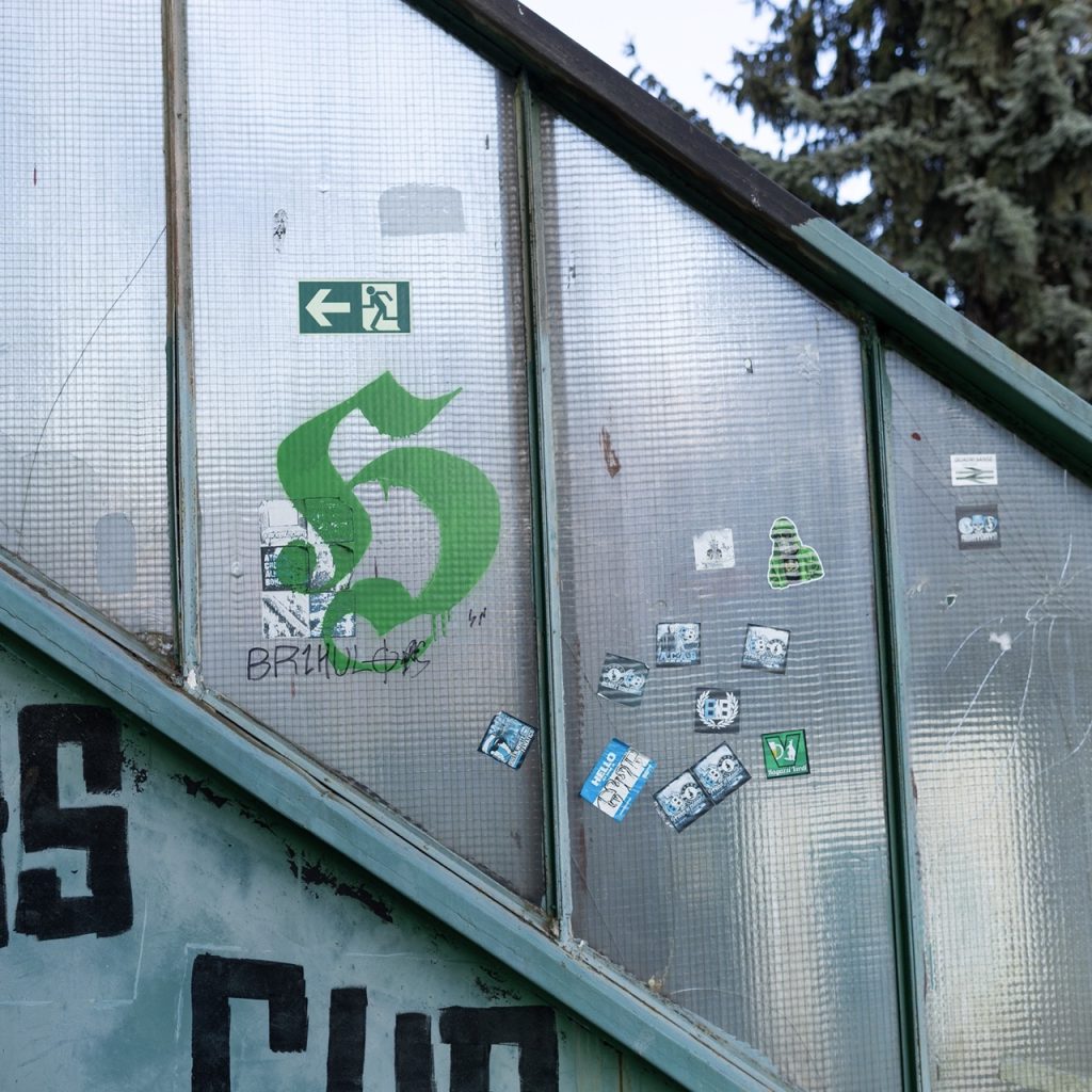 Ďolíček- football stadium, Bohemians Praha 1905, Prague. © Conrad Tracy