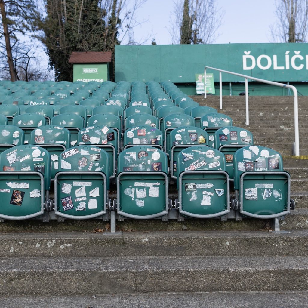 Ďolíček- football stadium, Bohemians Praha 1905, Prague. © Conrad Tracy