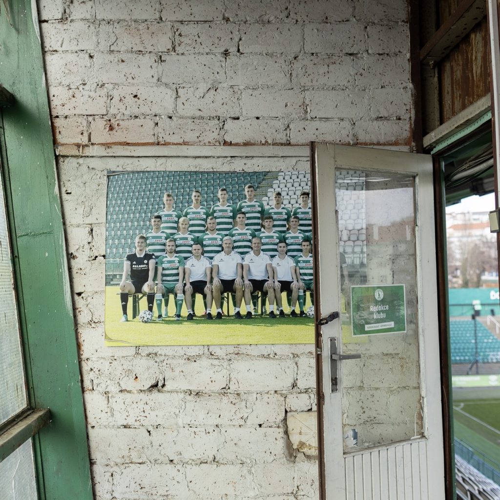 Ďolíček- football stadium, Bohemians Praha 1905, Prague. © Conrad Tracy