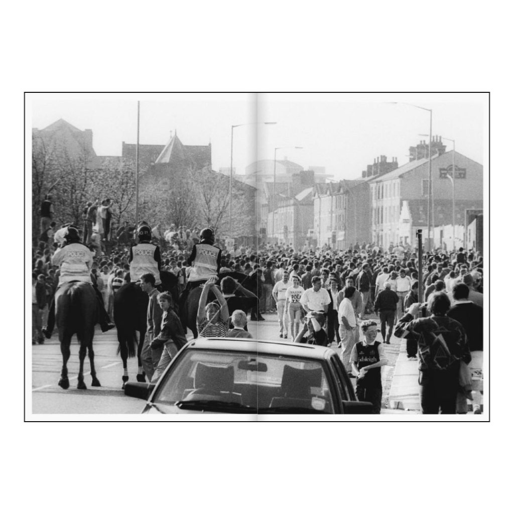 Protests to Promotion. Burnley FC 1989-92. Turf Moor. Clive Lawrence / Lower Block