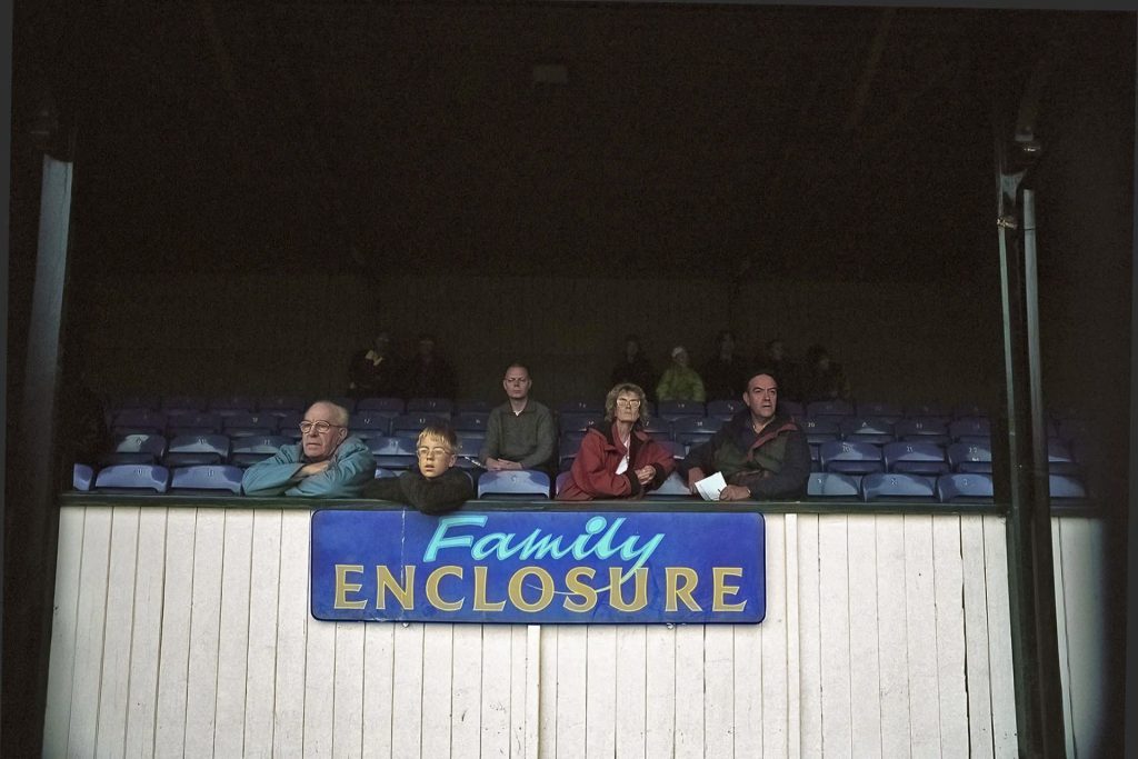 Family enclosure  St Albans City FC
April 1999