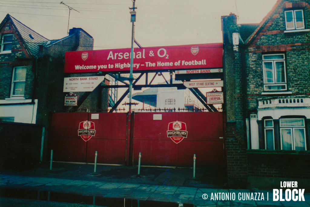 Highbury in Stillness: An Analogue Study of Arsenal’s Lost Temple © Antonio Cunazza
