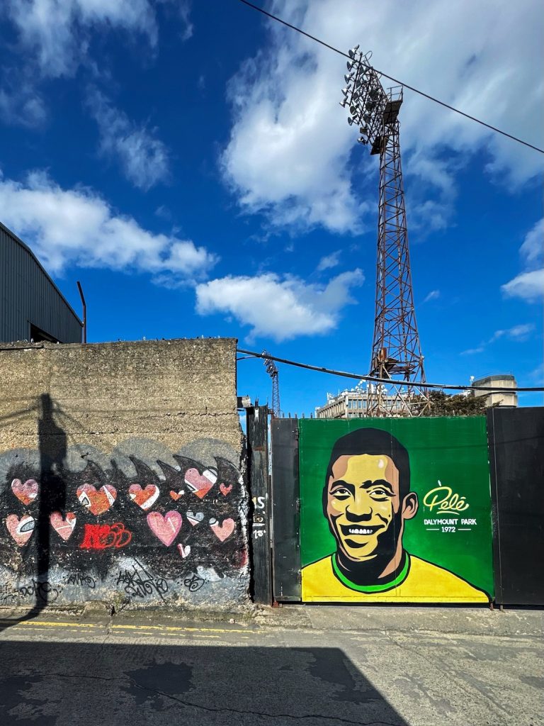 Dalymount Park football stadium, Dublin, Ireland. Bohemian F.C. © Guirec Munier