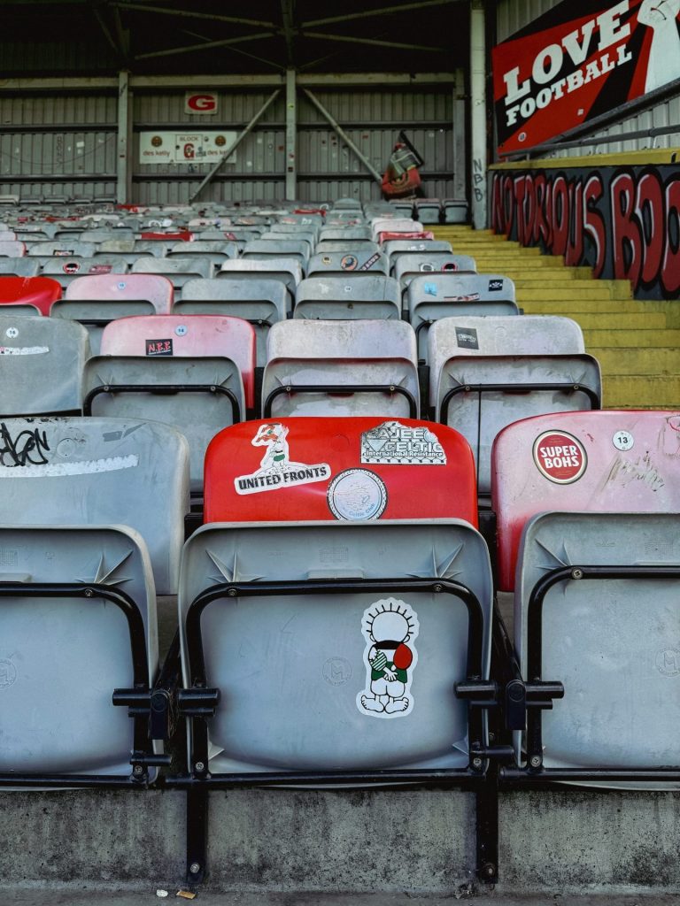 Dalymount Park football stadium, Dublin, Ireland. Bohemian F.C. © Guirec Munier