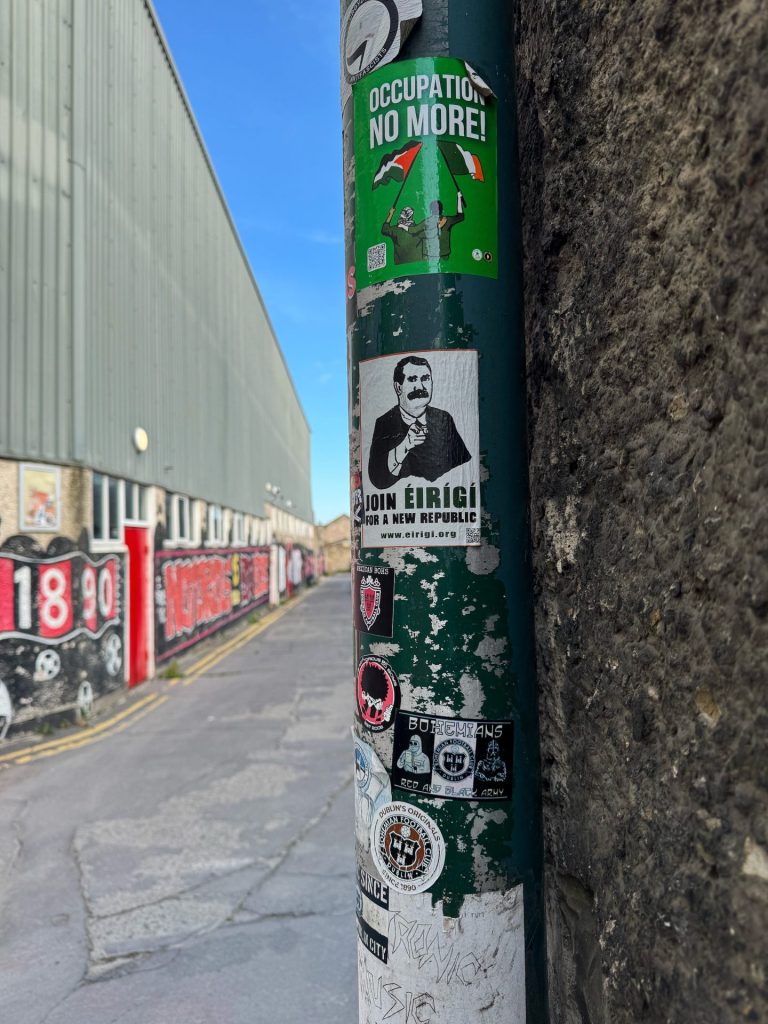 Dalymount Park football stadium, Dublin, Ireland. Bohemian F.C. © Guirec Munier