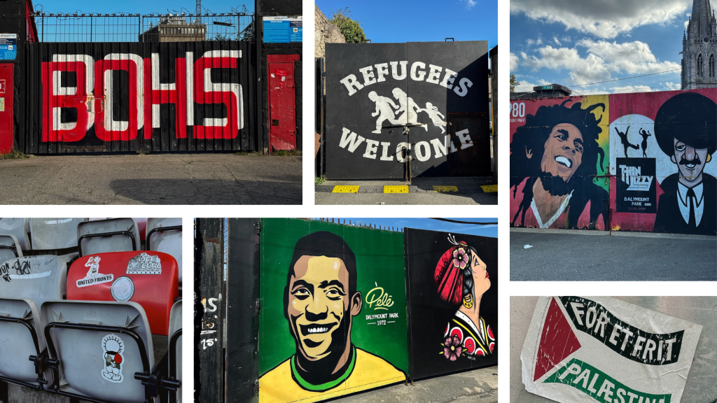 Dalymount Park football stadium, Dublin, Ireland. Bohemian F.C. © Guirec Munier