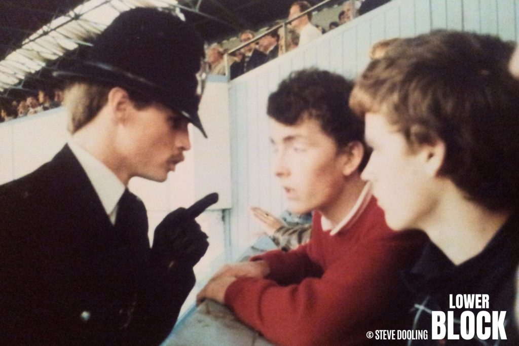 Tottenham casuals, 1980s.© Steve Dooling