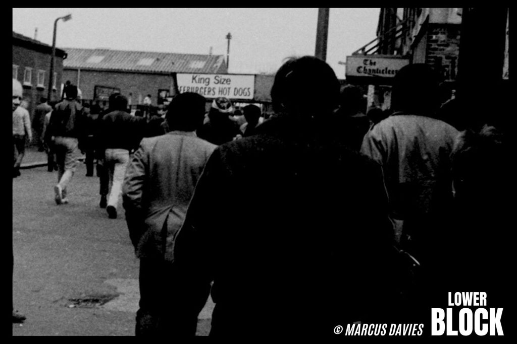 White Hart Lane, Tottenham Hotspur 1985. Marcus Davies, Lower Block