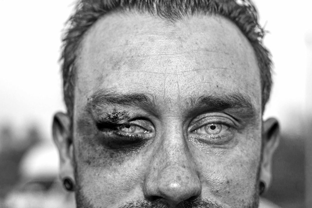 BOSFIGHTS / LIVE FREE © Sebastian Steveniers Football Hooligan Forest Fights