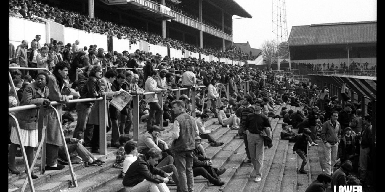 White Hart Lane, Tottenham Hotspur 1985. Marcus Davies, Lower Block