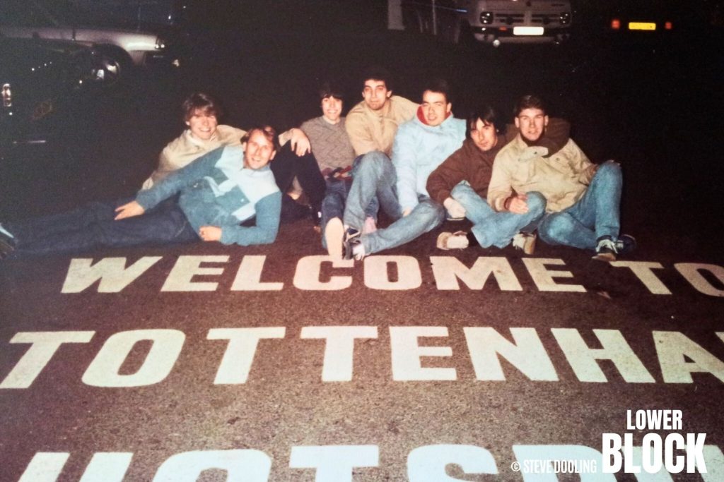 Tottenham casuals, 1980s.© Steve Dooling