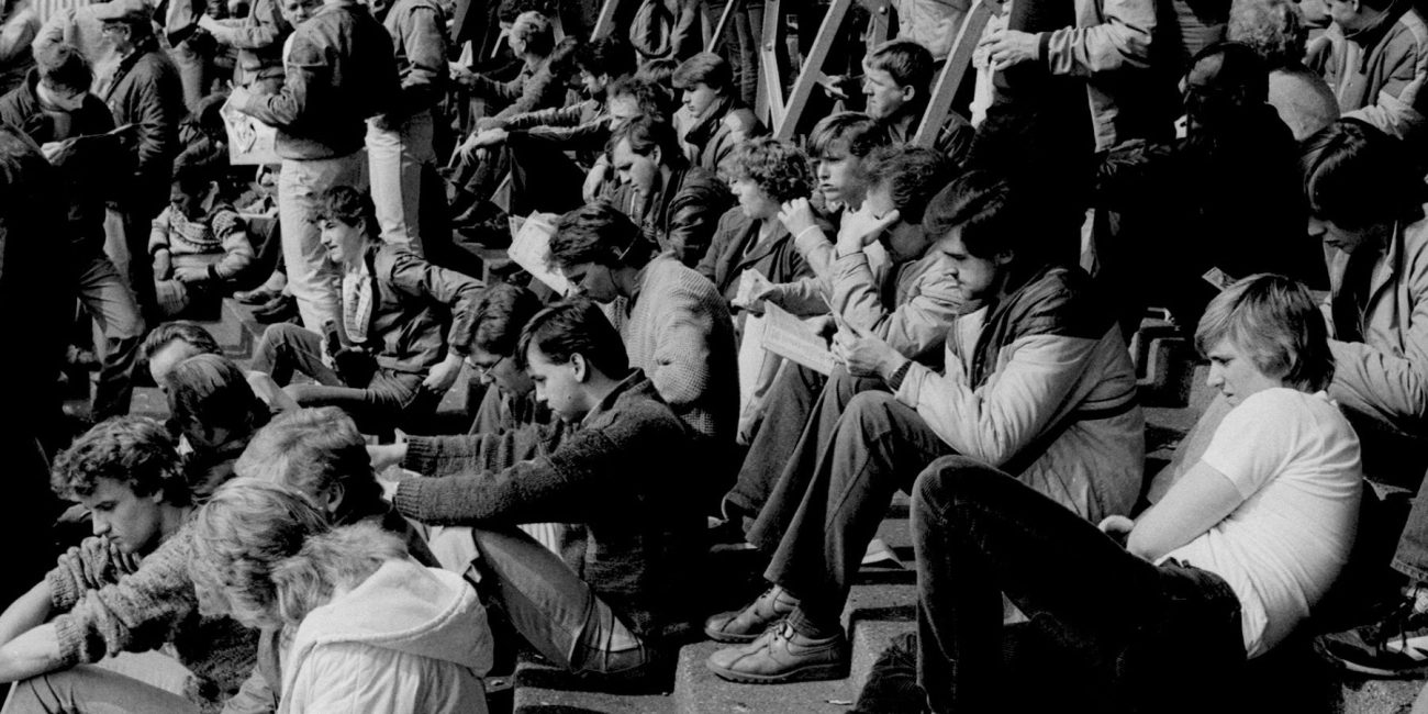 White Hart Lane, Tottenham Hotspur 1985. Marcus Davies, Lower Block