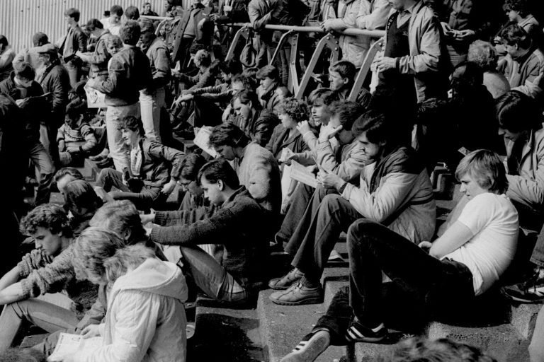 White Hart Lane, Tottenham Hotspur 1985. Marcus Davies, Lower Block