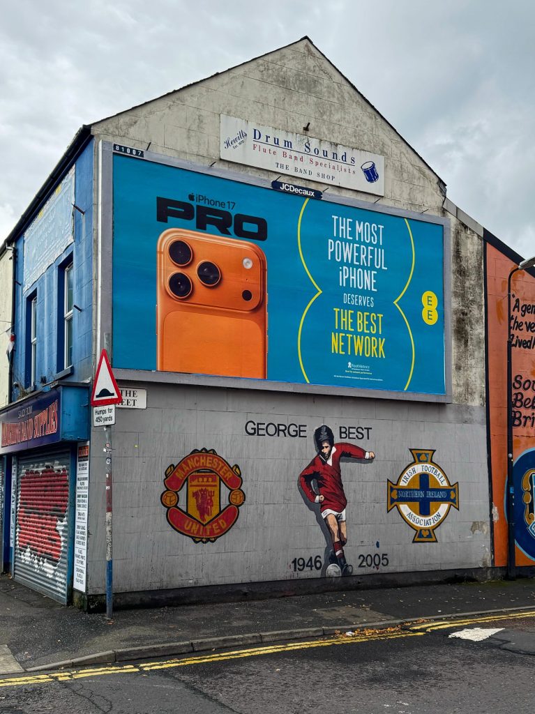 Football Murals and Street Art Belfast