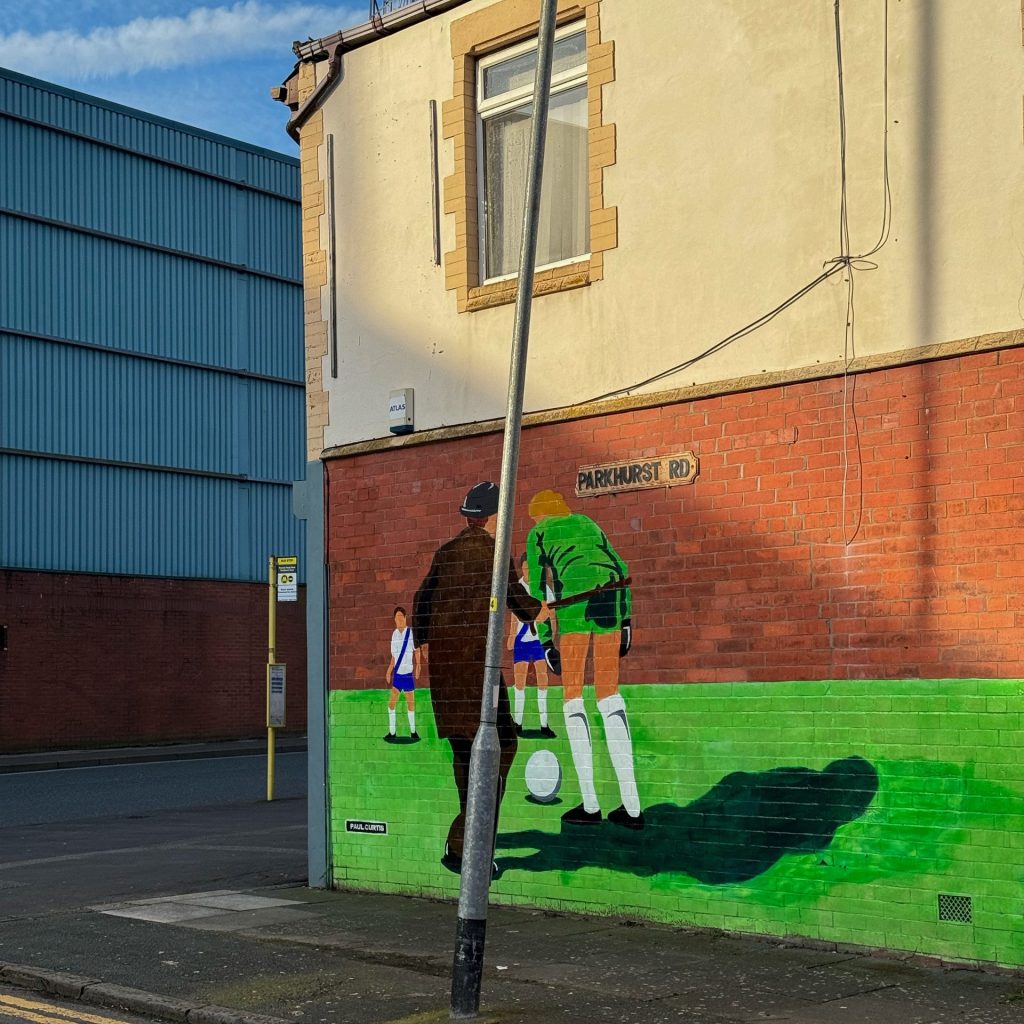 Football Murals and Street Art Tranmere Rovers FC – Prenton Park