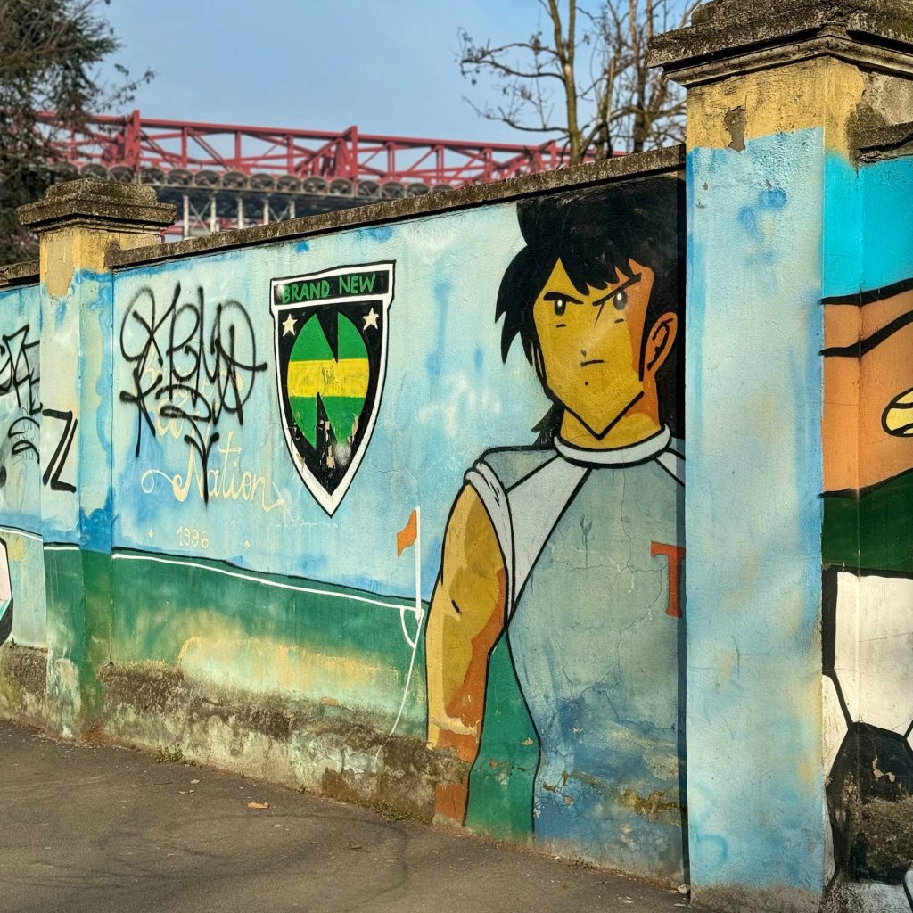 Football Murals and Street Art Milan, San Siro