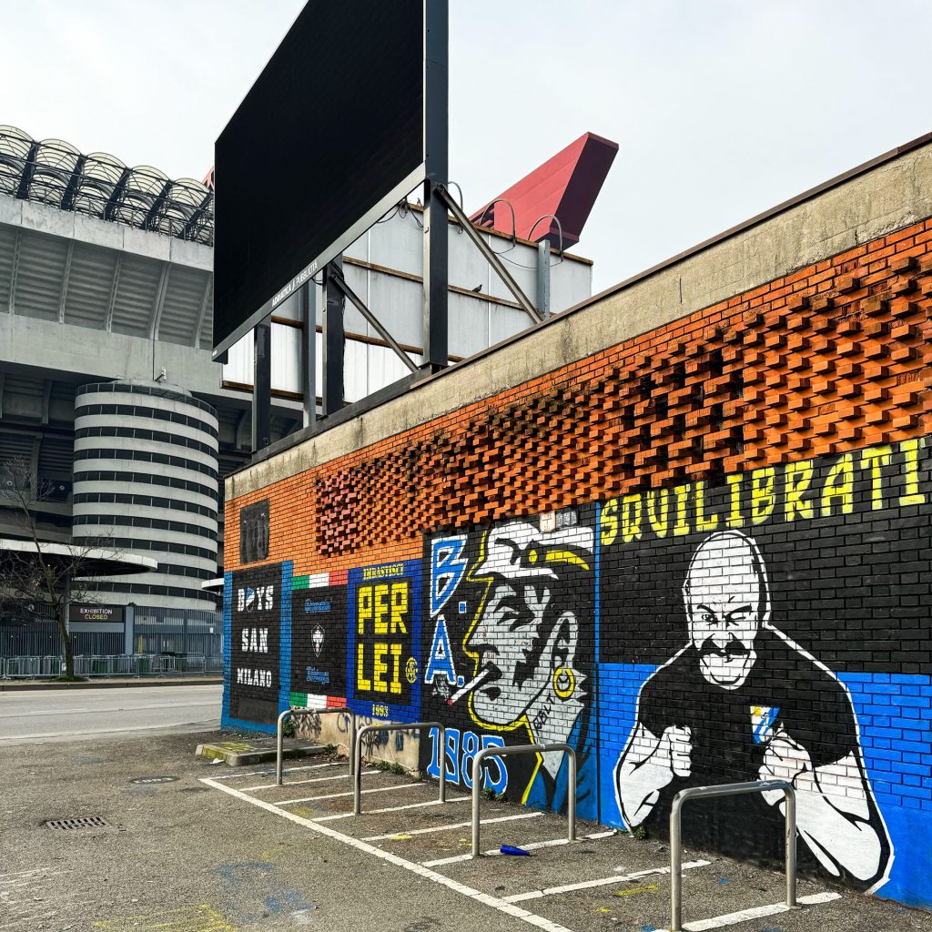 Football Murals and Street Art Inter Milan – San Siro