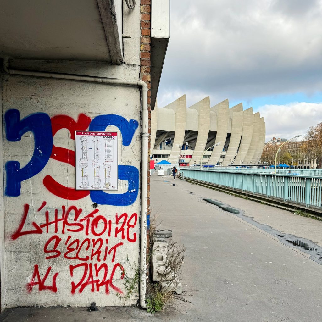 Football Murals and Street Art PSG – Parc des Princes