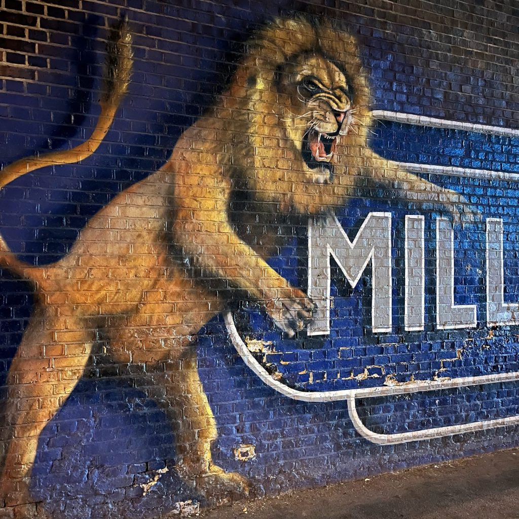Football Murals and Street Art The Den, Millwall