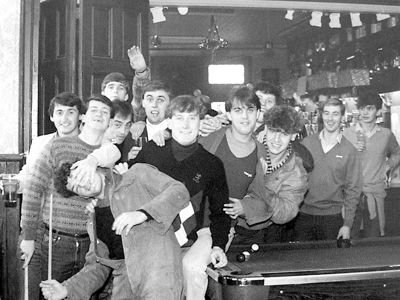 Portsmouth Football Club Fans, Supporters and Casuals. The Pompey Boys