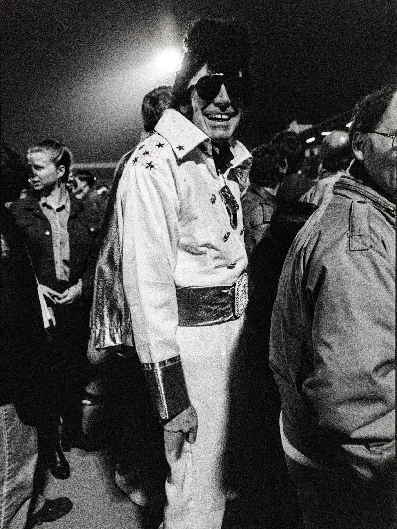 Port Vale Elvis supporter © Conrad Tracy