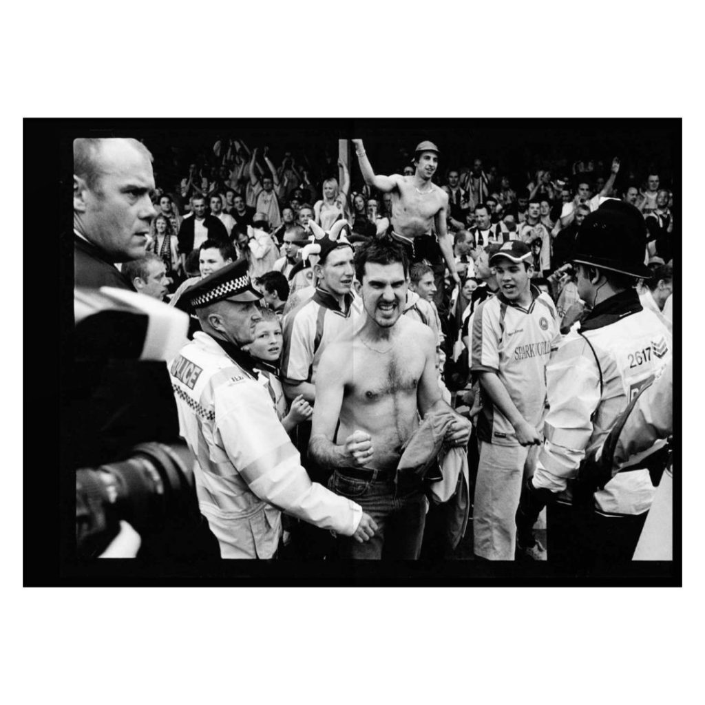 The Gulls 1985-05 Torquay United, Plainmoor Lower Block Marcus Davies