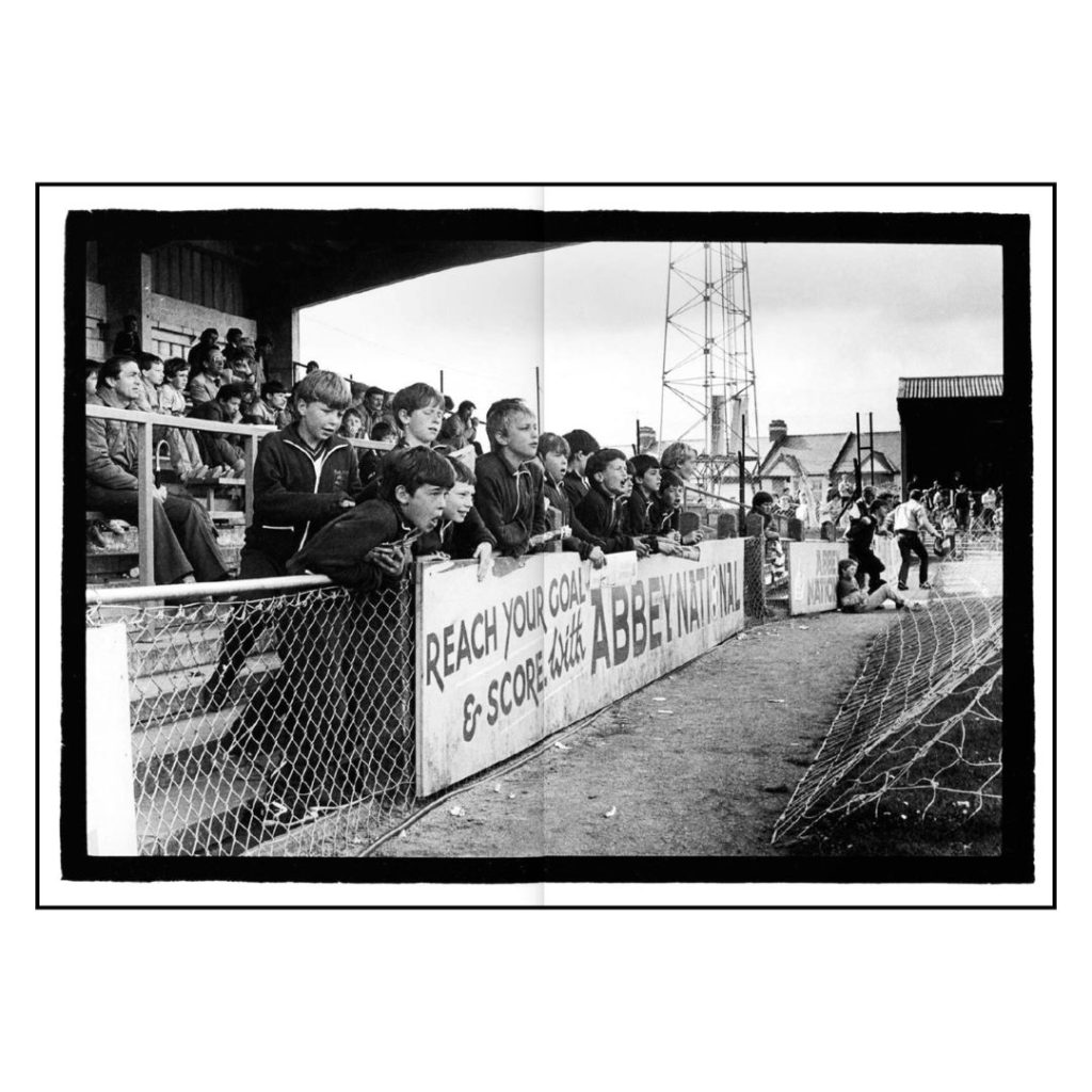 The Gulls 1985-05 Torquay United, Plainmoor Lower Block Marcus Davies